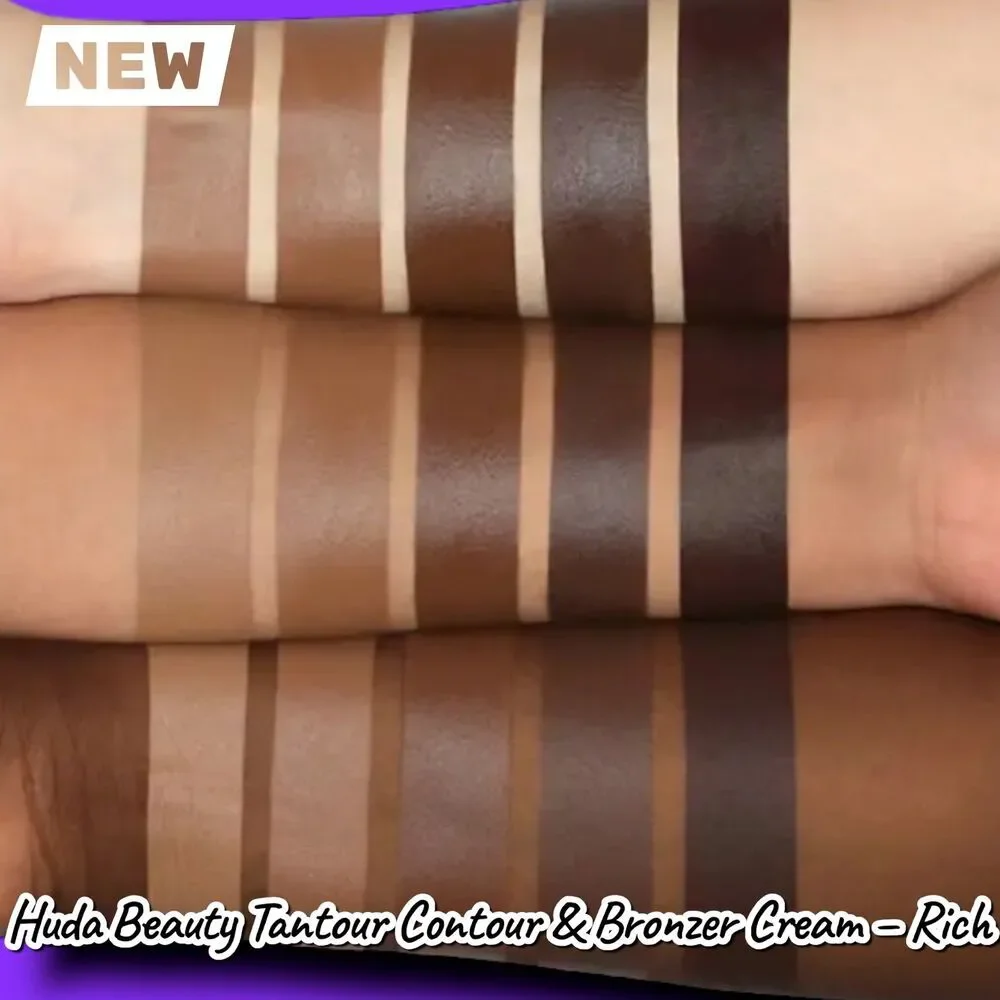 New NIB Huda Beauty Tantour Contour & Bronzer Cream – Rich – 0.38 oz